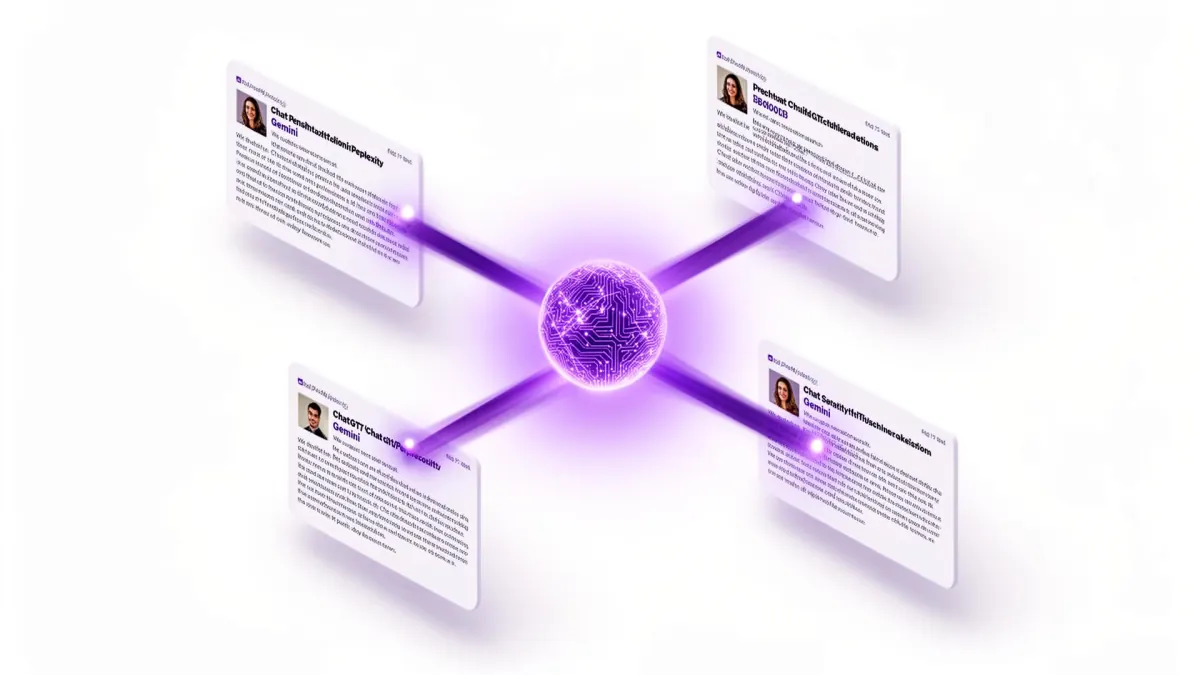 Editorial articles feeding AI search citations across ChatGPT, Perplexity and Gemini